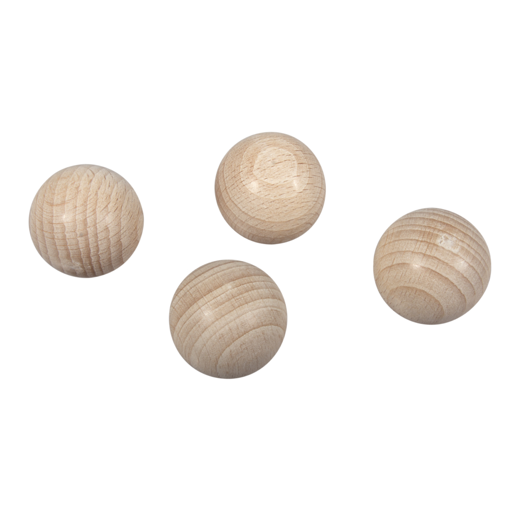 Boule en bois 30 mm non percée