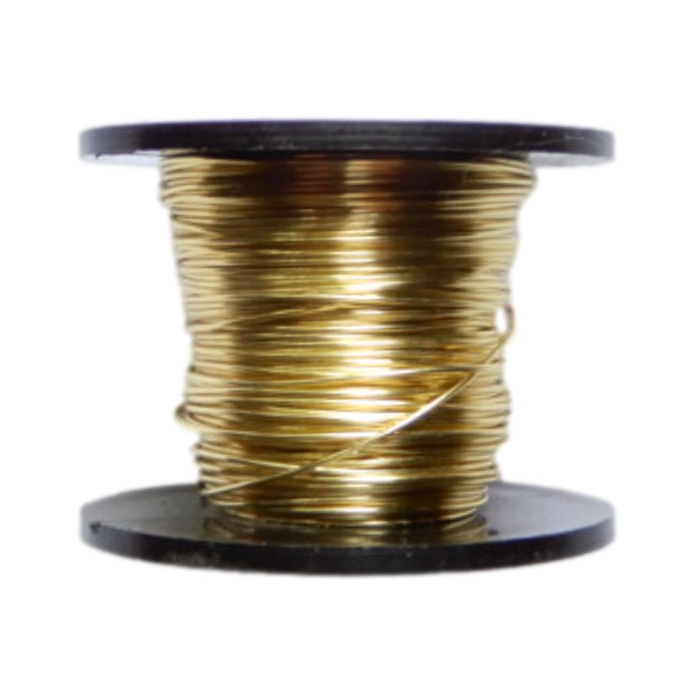 Fil de cuivre 0,9 mm Champagne