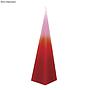 Moule à bougies en plexiglas - Pyramide - 22 cm - 1 pièce