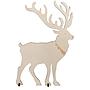 Cerf en bois 18 cm