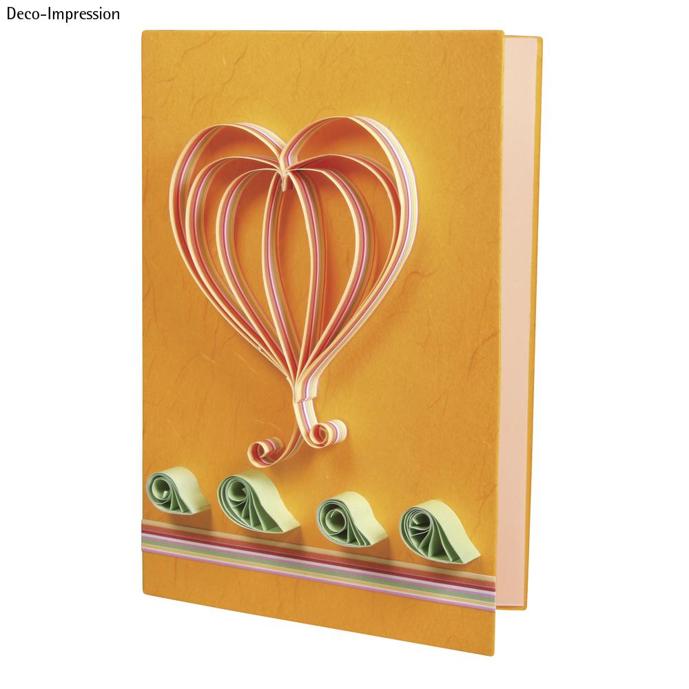 Bandes de papier - Rayher - FSC Mix Credit - &quot;Flower Garden yellow&quot; - Sct. 90 pièces