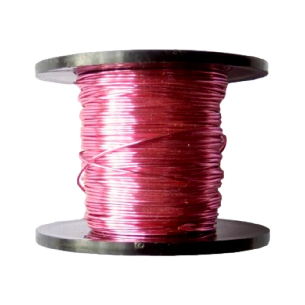 Fil de cuivre 0,5 mm Rose
