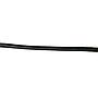 Lacet de cuir - 4 mm x 50 cm - Noir