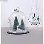 Sapin décoratif enneigé 15cm