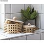 Plaques en bois 7,5-10,5 cm ø