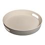 Plateau rond en bambou